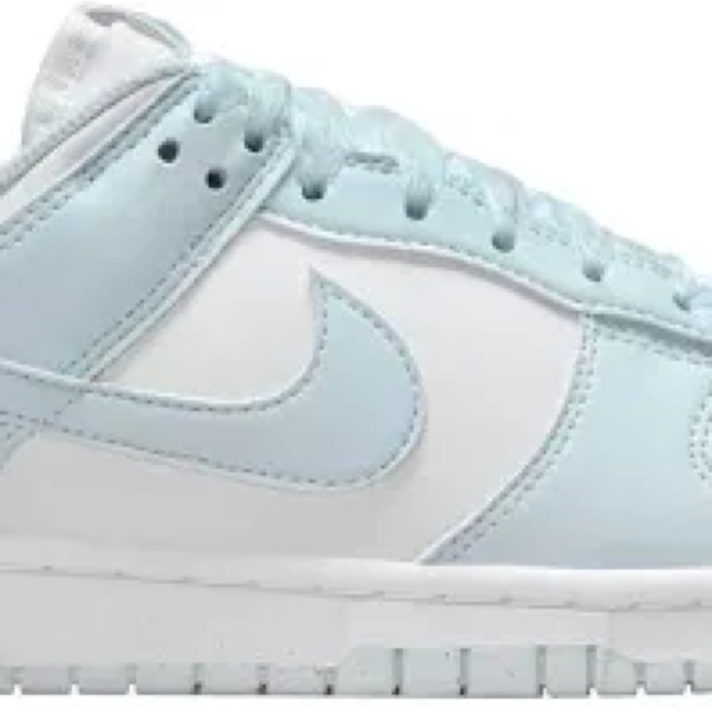 Nike Sky Blue and White Athletic Shoes